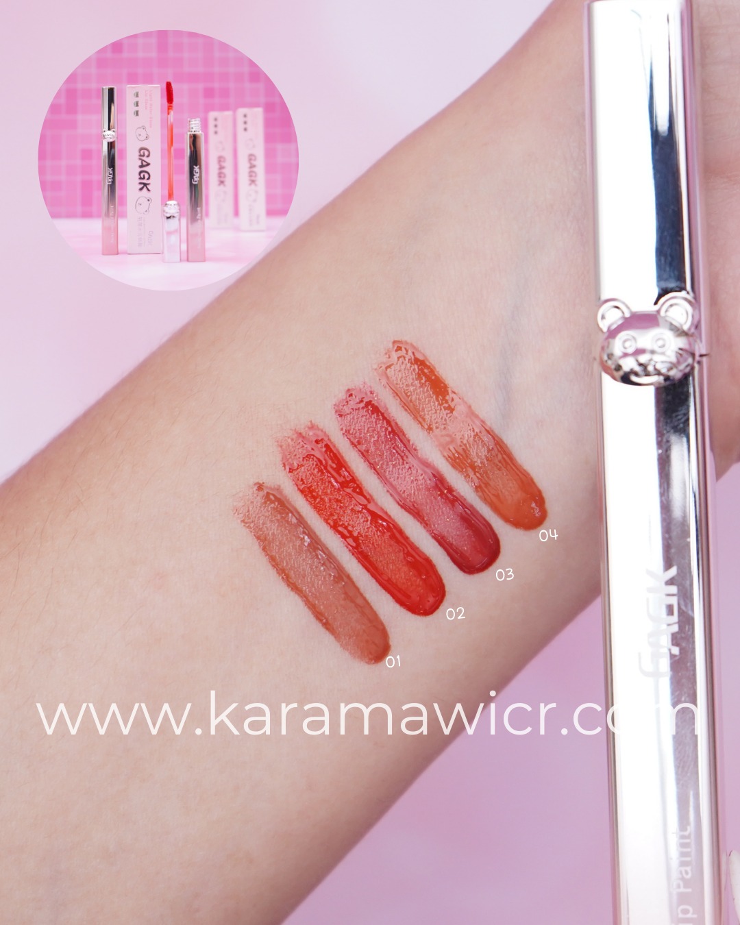 LIP GLOSS-LIGHT WATER-LIP GLAZE